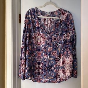 Old Navy Blue Empire Blouse